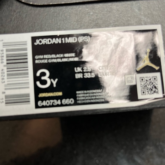 Sz various Jordan 1s red Black - Picture 8 of 10